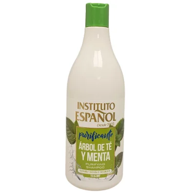 Instituto Español shampoo 750 ml. Purifying Tea tree oil & Mint.