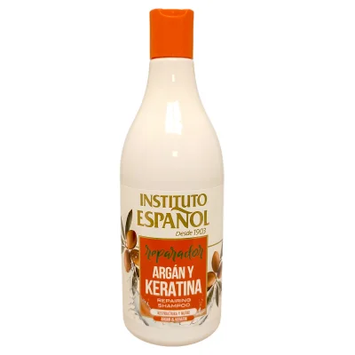 Instituto Español shampoo 750 ml. Regenerating Argan & Keratin.