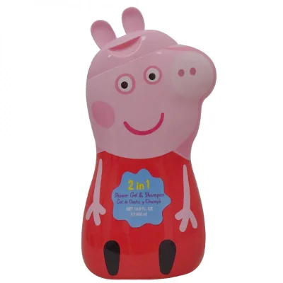 Peppa Pig shower gel & shampoo 400 ml.