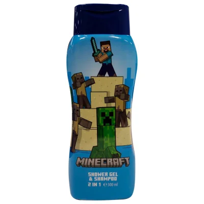 Minecraft shampoo & gel 500 ml.