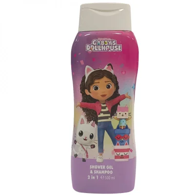 Gabby's dollhouse shampoo & gel 500 ml.