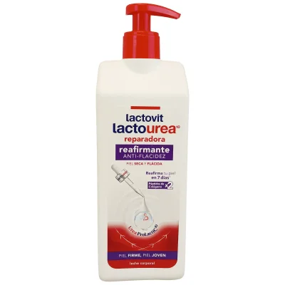 Lactovit body lotion 400 ml. Repairing with dispenser.