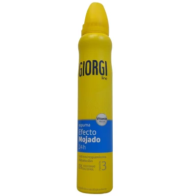 Giorgi hair foam 210 ml. Wet effect n. 3.