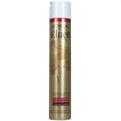L'Oréal Elnett lacquer 400 ml. Strong fixation dyed hair