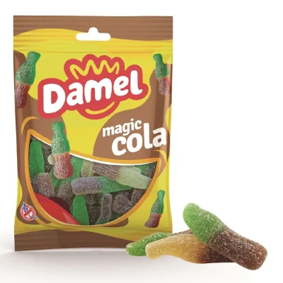 Damel Sugar Cola Bottle 80g