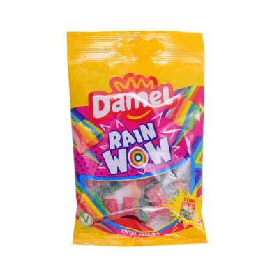 Damel Rainbow Striped Candy 80g