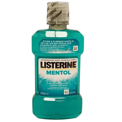 Listerine mouthwash 250 ml. Mint.