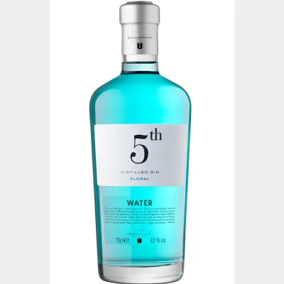 5th Gin Water 42% 70cl
