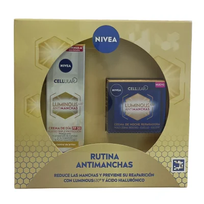 Nivea pack. Anti-spot routine night cream + day cream.