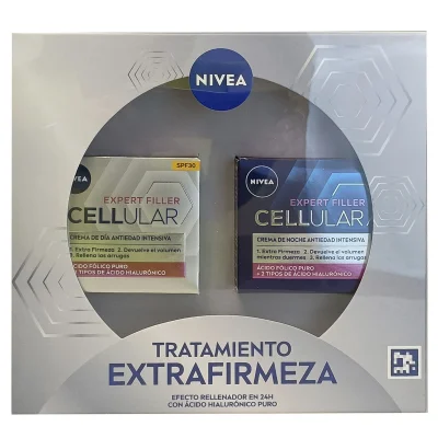 Nivea pack Cellular. Anti-aging day cream 50 ml. + anti-aging night cream 50 ml.