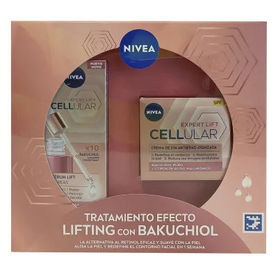 Nivea pack. Cellullar Bakuchiol lift serum 30 ml. + Anti-aging day cream 50 ml.