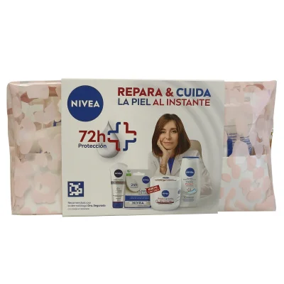 Nivea toiletry bag. Repair and care. Shower gel + body cream + lip balm + hand cream.