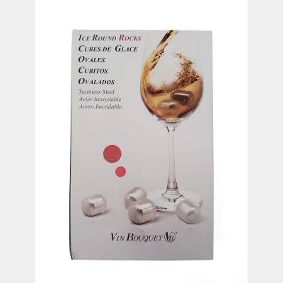 Vin Bouquet - Ice Rocks Oval Stainless Steel
