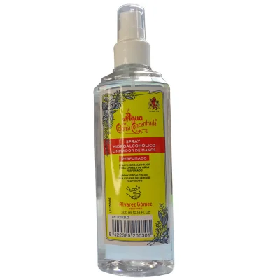 Alvarez Gomez hidroalcoholic spray 300 ml. 80% alcohol with fragrance.