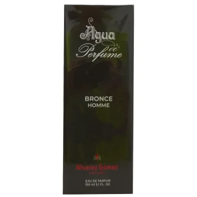 Alvarez Gomez cologne 150 ml. Perfume water homme Bronce.