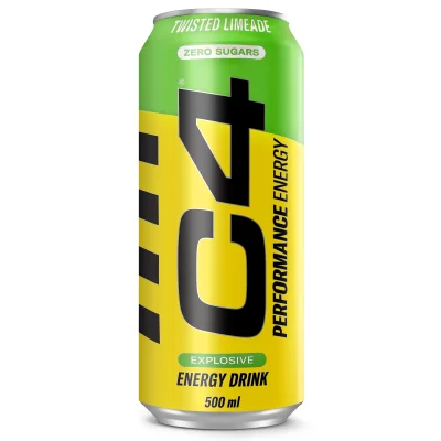 C4 Performance Energy Twisted Limeade Zero Sugar 0.5L