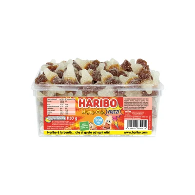 Haribo 200pcs Happy Cola Frizzi