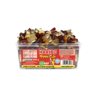 Haribo 200pcs Happy Cola