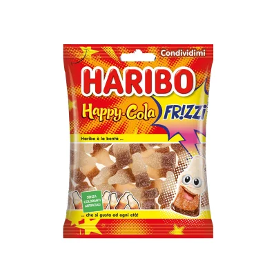 Haribo 175gr Happy Cola Frizzi