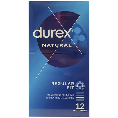 Durex condom 12 u. Natural plus minibox.