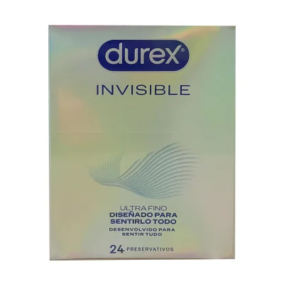 Durex condoms 24 u. Invisible. Minibox.