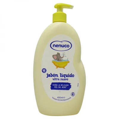 Nenuco liquid soap 650 ml. Ultra soft with dispenser.
