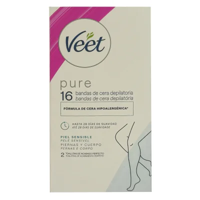 Veet waxing strips 16 u. Sensitive skin