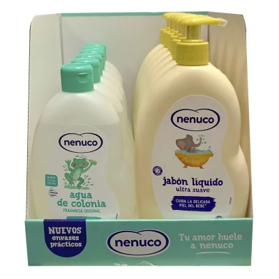 Nenuco mixed box 6 u. Cologne 500 ml. + 6 u. bath gel 650 ml.