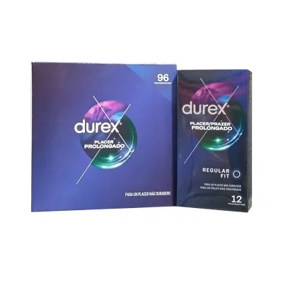 Durex condom 96 u. Prolonged pleasure.