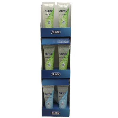Durex display gel 12X100 ml. Moisturizing Naturals + H2O
