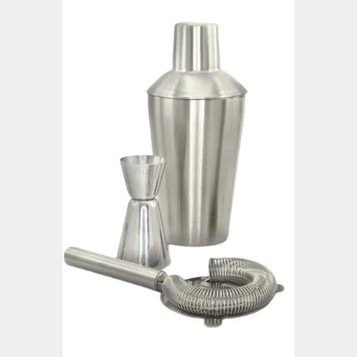 Pulltex - Jigger, Strainer & Shaker 3pcs