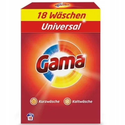 Gama Washing Powder Universal 1.08kg 18 Washes
