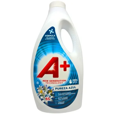 A+ Washing Gel 2.925l 65 Washes Pureza Azul