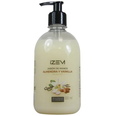 Izen liquid handwash 500 ml. Almond & vanilla.