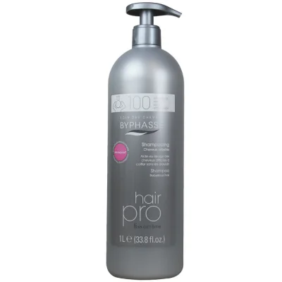 Byphasse professional shampoo 1000 ml. Extreme smooth rebellious hair.