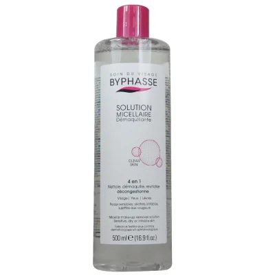 Byphasse micellar water 500 ml. Sensitive, dry & irritable skin.