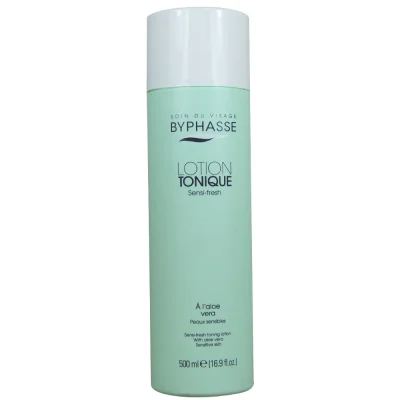 Byphasse facial tonique 500 ml. Sensi-fresh aloe vera sensitive skin.