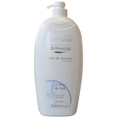Byphasse shower cream 2 l. Milk protein.