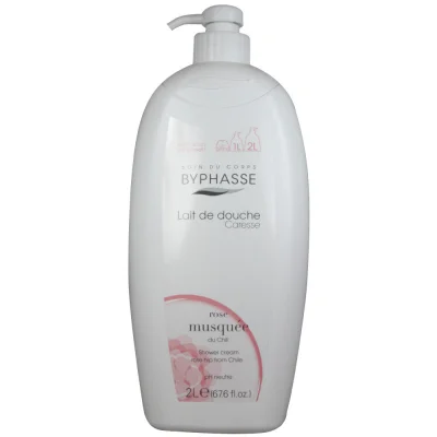 Byphasse shower cream 2 l. Rosehip.