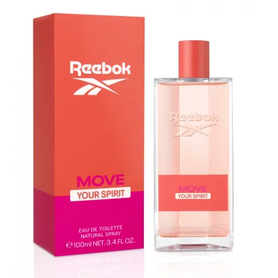 Reebok eau de toilette 100 ml. Move your spirit woman.