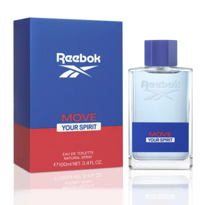 Reebok eau de toilette 100 ml. Move your spirit man.