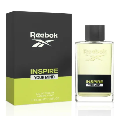 Reebok eau de toilette 100 ml. Inspire your mind man.