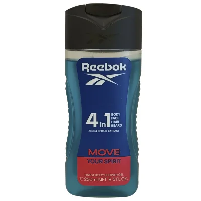 Reebok gel 250 ml. Move your spirit man 4 in 1.