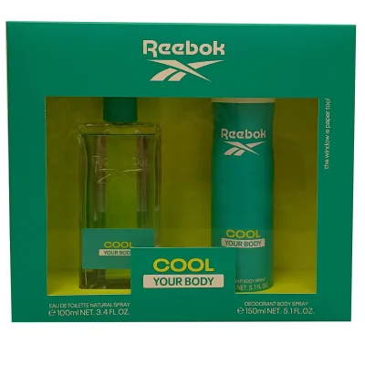 Reebok pack spray deodorant 150 ml + EDT 100 ml. Cool your body woman.