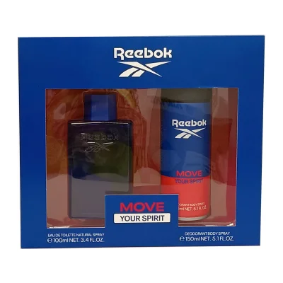 Reebok pack spray deodorant 150 ml + EDT 100 ml. Move your spirit man.