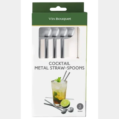 Vin Bouquet - Straw Spoons Set of 4 (SS)