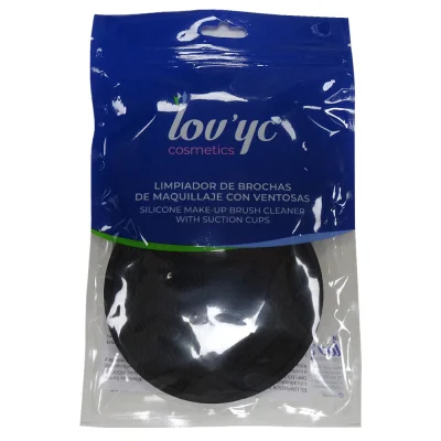 Lov'yc make-up brush cleaner 1 u. Rear suction cups minibox.
