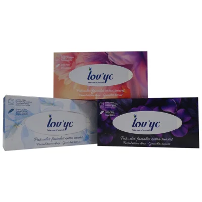 Lov'yc facial tissue 100 u. Extra soft.
