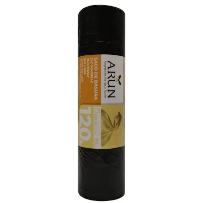 Garbage Bag Black 120L 10 Count
