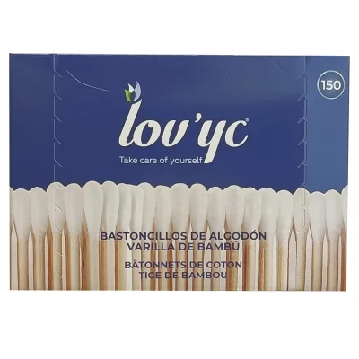 Lov'yc cotton and bamboo buds 150 u. Minibox.